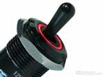 On Off LED Toggle Switch - Black Housing
