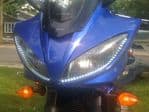 Flexible LED Strips 19" Flexible LED's on my 2007 Yamaha FZ6