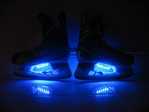 12V Battery Holder My Ice Skates / Side by Side / Lights Off