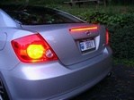 Scion tC Full Third Brake Light Red