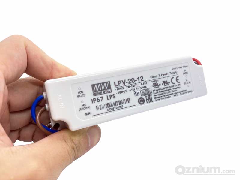 MEAN WELL Waterproof AC Adapter