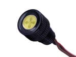 Bi-color waterproof aluminum housing LED bolt