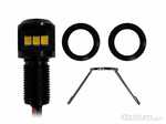 Comes with 2 nuts and retaining clip for snap fit