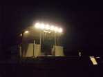 High Intensity LED Flood My 6 little LED flood lights shining down on my boat deck from the hardtop. I love them.
