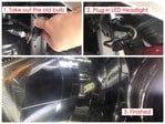 How to install LED headlights