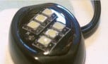 LED Modules Lights off Diode close up