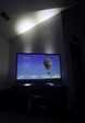 High Intensity LED Spotlight cool white LED spotlights behind the TV for bias lighting.