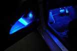 Prewired LEDs Pre-Wired LEDs lighting up my door pockets in my 05' Scion tC.