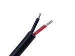Marine grade 2-core red/black wiring waterrpoof
